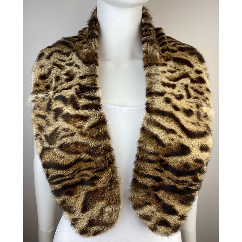 Cassin New York Real Lynx Lippi Cat Fur Collar